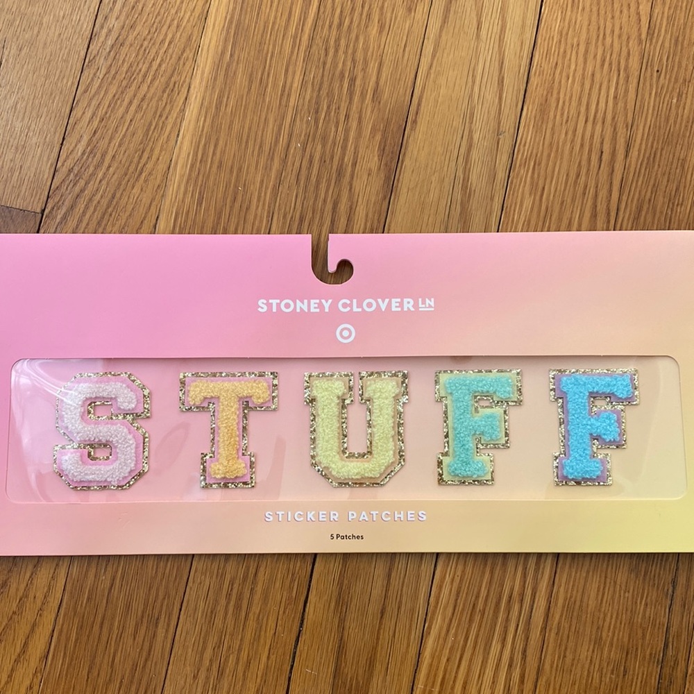 Stoney Clover x Target Stuff sticker patches